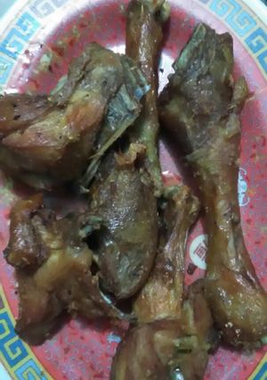 Foto resep Ayam goreng kampung