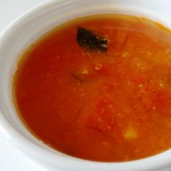 A picture of Tomato Rasam ~ ரசம் | രസം | ಸಾರು.