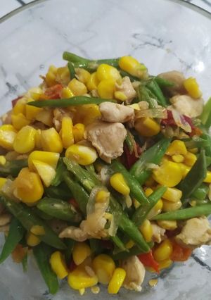 Foto resep Tumis Buncis Jagung Manis