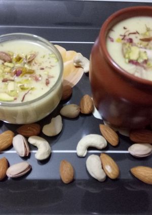 A picture of Instant Butter scotch Rabadi.