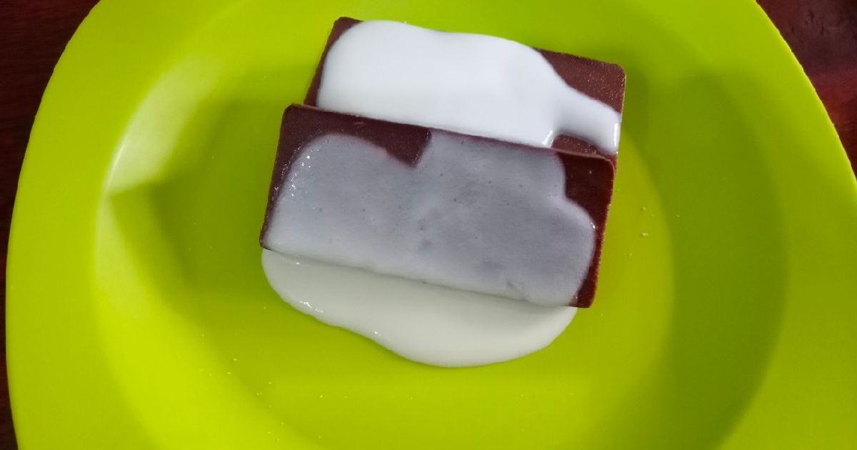 Puding Brownies Roti Tawar
