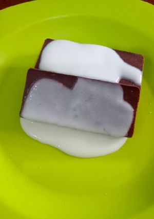 Foto resep Puding Brownies Roti Tawar