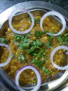 A picture of Bangan Ka bharta.