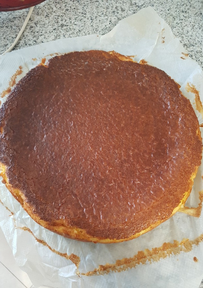 Una foto de Tarta de queso al horno