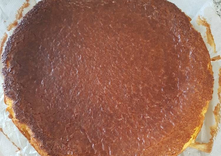 Tarta de queso al horno