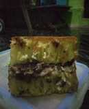 Martabak manis bangka rumahan menggunakan loyang