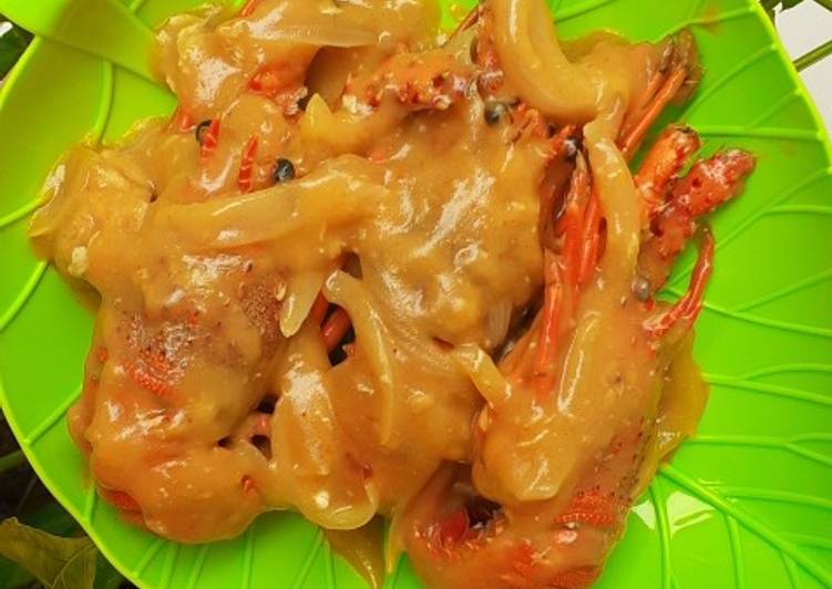 Resep Lobster Saos Padang yang Bikin Ngiler