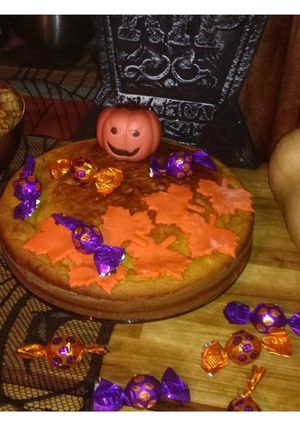 Une photo de Gâteau au potimarron