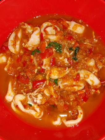 Cara Gampang Menyiapkan Resep Sambal cumi balado yang  Bikin Ketagihan Anti Ribet, Mantap Sekali
