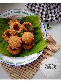 Foto resep Bolu Sakura/Bolu Karamel Kukus