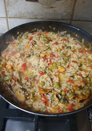 Foto principal de Arroz rápido con mejillones