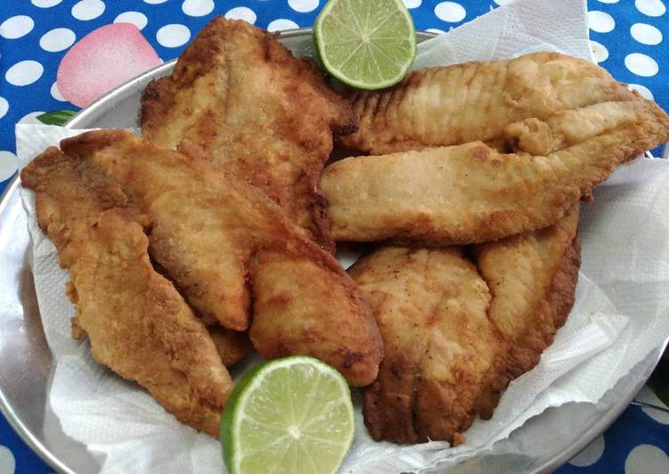 Filé de tilápia empanado - Tudogosreceitas