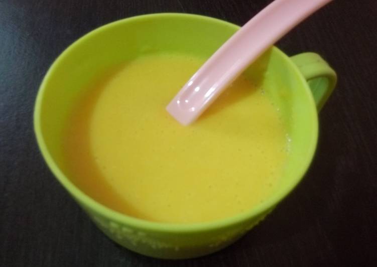 Cara Memasak MPASI 6 bulan+ Bubur Jagung Susu yang Gurih