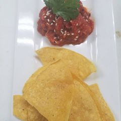A picture of Spicy Tuna Tartar.