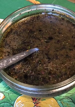 Une photo de Marinade au citron,sauce soja et algues (pour grillades)
