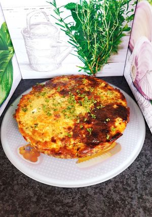 Une photo de Quiche épinards et chorizo 😋