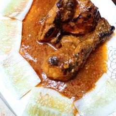 A picture of Chicken lajawab.