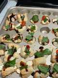 Baked Caprese Cups