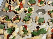 A picture of mozzarella puffs
