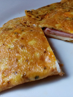 Una foto de Omelette de jamón y queso