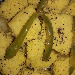 A picture of Dhokla.