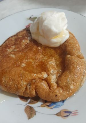 Una foto de Panqueques saludables sin harina