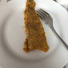 Una foto de Tortilla francesa con cúrcuma
