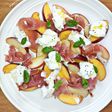Salade nectarine buratta