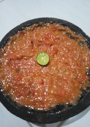 Foto resep Sambel Pecel Lele/Ayam Lamongan