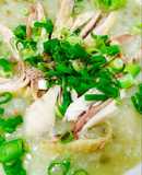 Cháo gà đậu xanh mời anh mời chị 😄