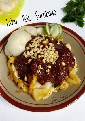 Foto resep Tahu Tek / Tahu Telur Surabaya