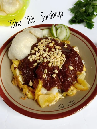 Cara Gampang Membikin Resep Tahu Tek / Tahu Telur Surabaya yang Bikin Ngiler Anti Ribet, Uenak Banget
