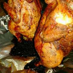 دجاج على القنينة 🍗-レシピのメイン写真
