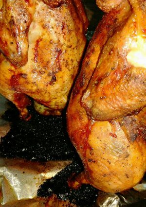 صورة لوصفة دجاج على القنينة 🍗