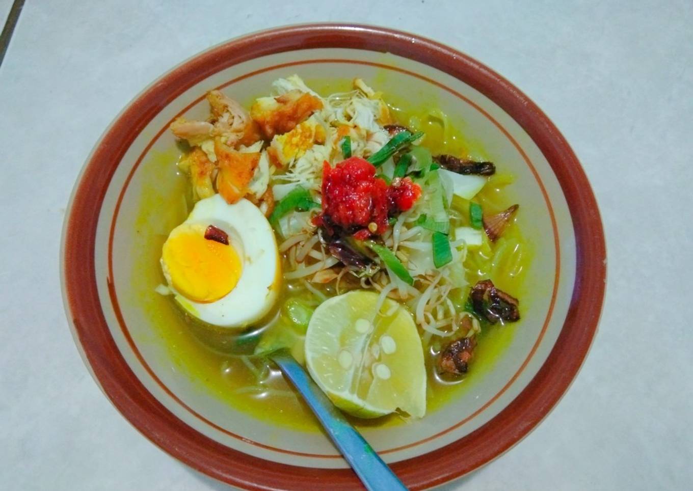 SOTO AYAM Ala anak kos