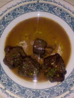 Una foto de Rabo de ternera tudanca al vino tinto
