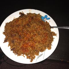 Pilau (Pilaf in Central Asia) A picture of Pilau (Pilaf in Central Asia).