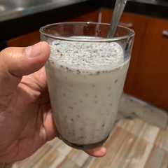 Chia seed - soy milk রেসিপির প্রধান ছবি