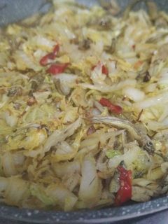 Foto resep Oseng Sawi Putih dan Saluang