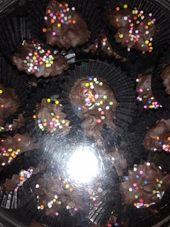 Foto resep Kue kacang cokelat mudah