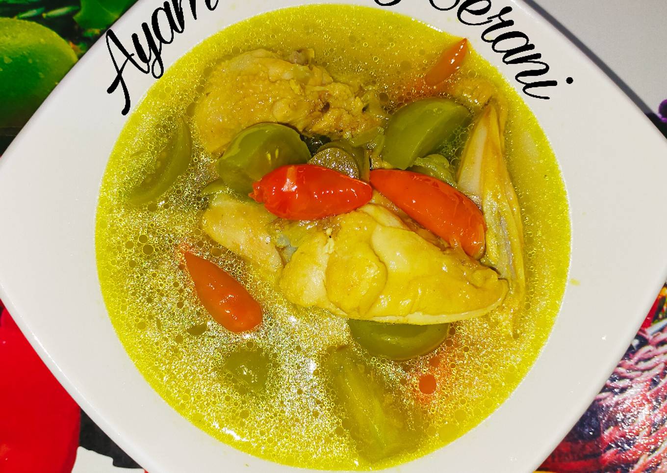 Ayam Kampung Pindang Serani