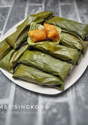 Foto resep Lemet Singkong (mix kelapa parut + agar-agar)