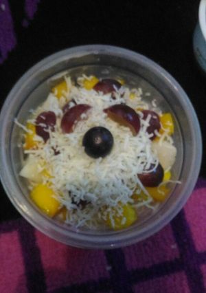 Foto resep Salad buah saos mayones