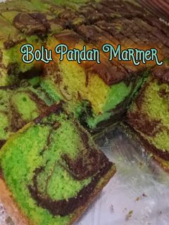 Foto resep Bolu pandan marmer