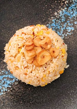 Foto resep Garlic Butter Fried Rice / Nasi Goreng Garlic Butter