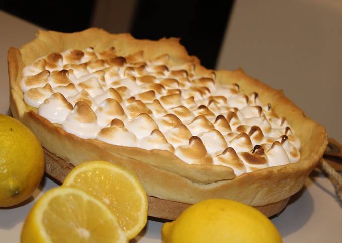 Le moyen le plus simple de Préparer Délicieuse Tarte citron meringuée