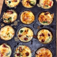Mini quiche A picture of Mini quiche.