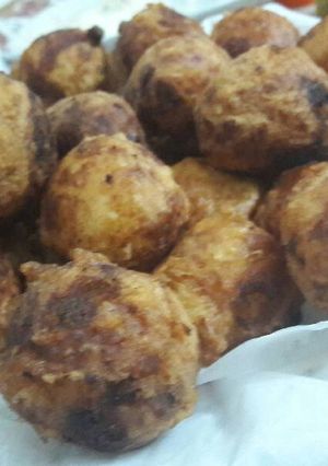 صورة لوصفة كرات البطاطا بالجبن
