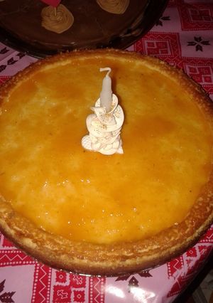 Una foto de Cheesecake al horno