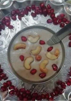 A picture of Peanut kheer.
